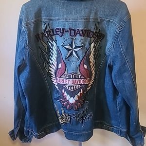Harley Davidson Jean Jacket